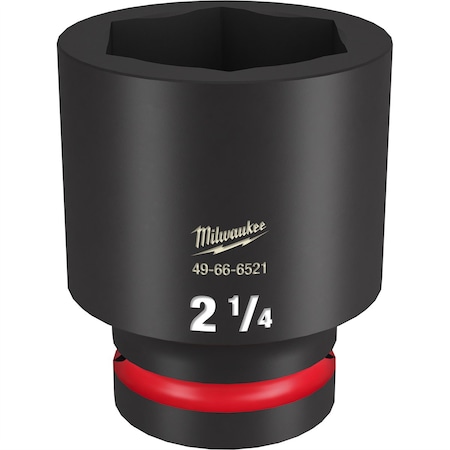 Milwaukee Tool SHOCKWAVE Impact Duty? 1" Drive 2-1/4" Deep 6-Point Socket 49-66-6521